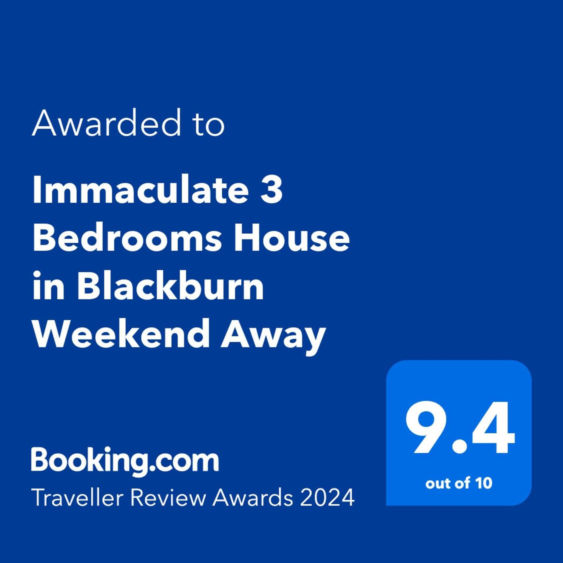 Come & Unwind In Charming 5 Bed House In Blackburn Blackburn  Zewnętrze zdjęcie